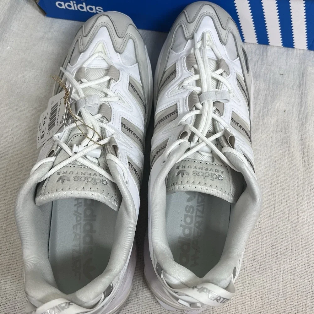 Adidas Hyperturf Adventure Shoes Mens 14 White Gorpcore Trail Sneaker GY9410